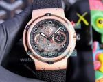 Replica Hublot Classic Fusion Ferrari GT Watch Rose Gold 45MM